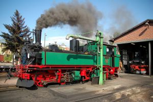 Angeheizt und bereit zur Überführung nach Radeburg steht die IV K Nr. 132 am 7. Mai 2015 in Radebeul Ost. (C) Danilo Pietzsch